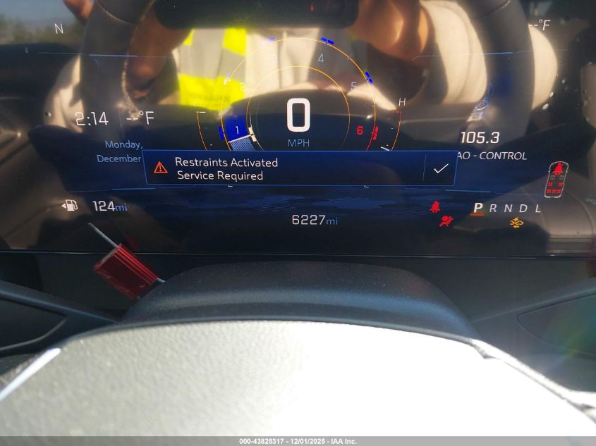 2024 Chevrolet Traverse Fwd Lt VIN: 1GNERGKS4RJ211381 Lot: 43825317