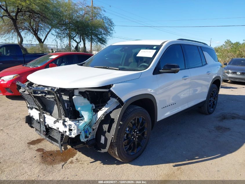 2024 Chevrolet Traverse Fwd Lt VIN: 1GNERGKS4RJ211381 Lot: 43825317
