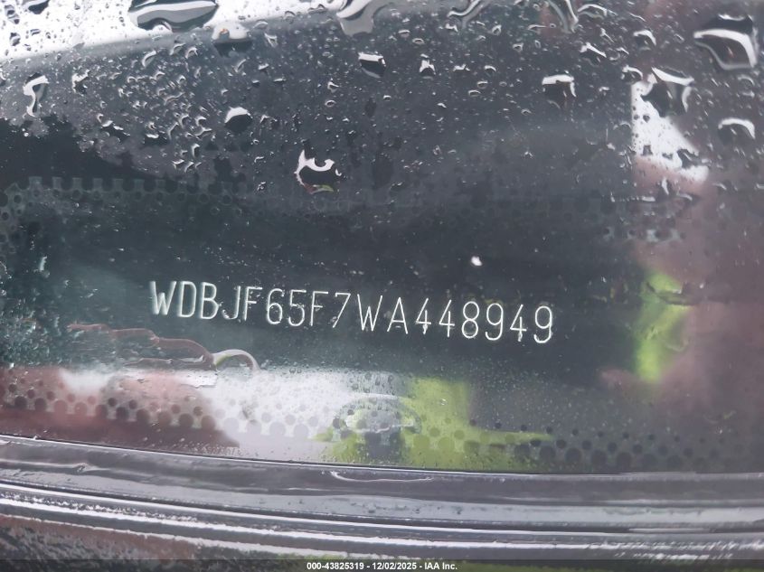 1998 Mercedes-Benz E 320 VIN: WDBJF65F7WA448949 Lot: 43825319