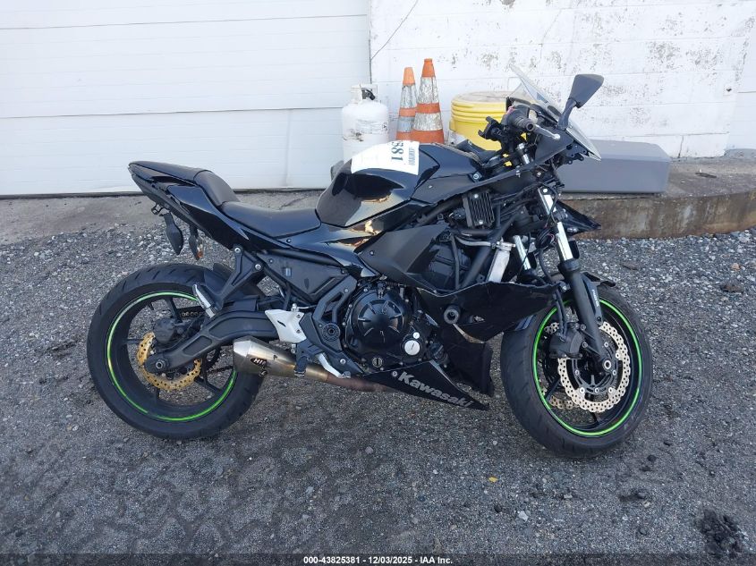 2019 Kawasaki Ex650 F VIN: JKAEXEK11KDA32890 Lot: 43825381