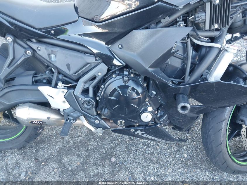 2019 Kawasaki Ex650 F VIN: JKAEXEK11KDA32890 Lot: 43825381