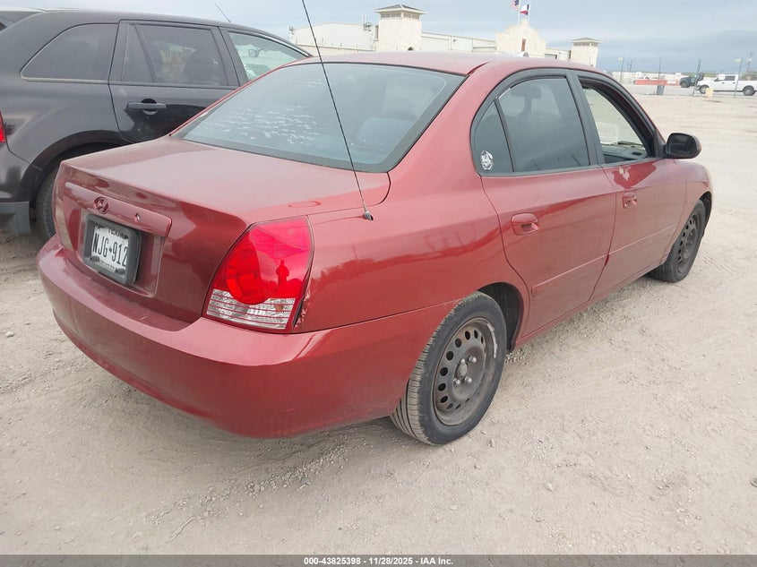 KMHDN46D96U309919 2006 HYUNDAI ELANTRA photo no. 4