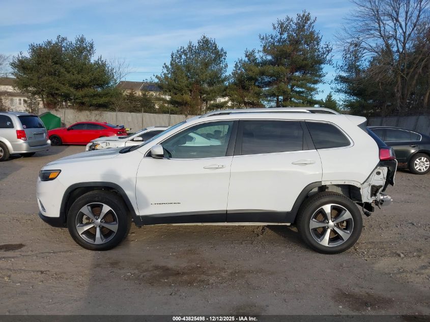 2021 Jeep Cherokee Limited 4X4 VIN: 1C4PJMDX8MD168199 Lot: 43825498