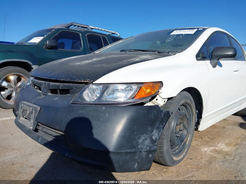 2008 Honda Civic Lx VIN: 1HGFA16568L112958 Lot: 43825514