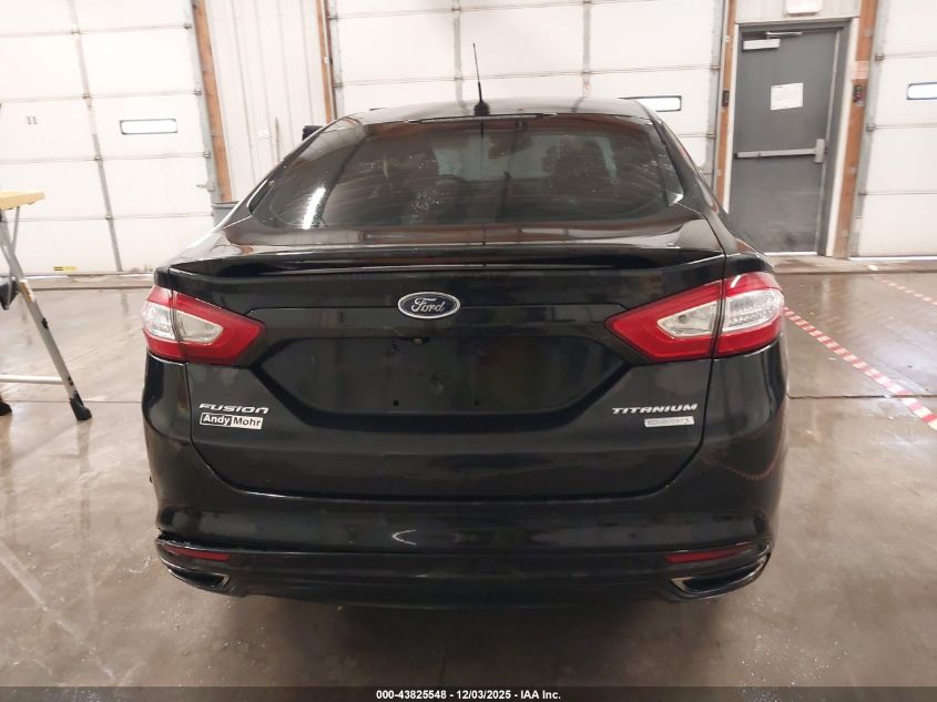 2015 Ford Fusion Titanium VIN: 3FA6P0K9XFR110893 Lot: 43825548