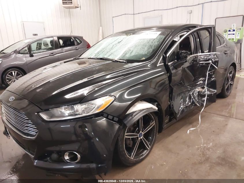 2015 Ford Fusion Titanium VIN: 3FA6P0K9XFR110893 Lot: 43825548