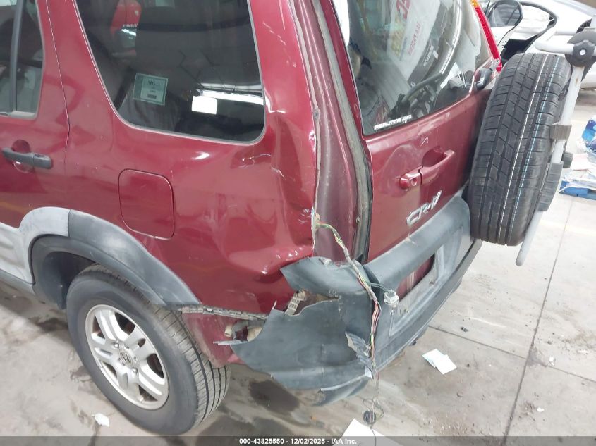 2003 Honda Cr-V Ex VIN: SHSRD78883U150872 Lot: 43825550