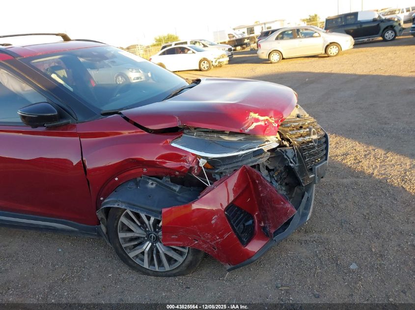 2023 Nissan Kicks Sr Xtronic Cvt VIN: 3N1CP5DV1PL526410 Lot: 43825564