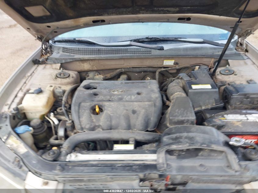 2008 Hyundai Sonata Gls VIN: 5NPET46C08H377531 Lot: 43825647