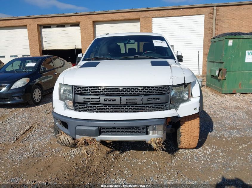 2011 Ford F-150 Svt Raptor VIN: 1FTFW1R60BFA16690 Lot: 43825650