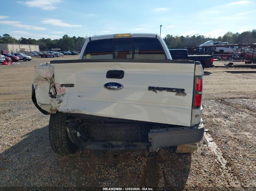 2011 Ford F-150 Svt Raptor VIN: 1FTFW1R60BFA16690 Lot: 43825650