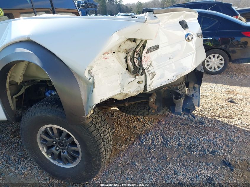 2011 Ford F-150 Svt Raptor VIN: 1FTFW1R60BFA16690 Lot: 43825650