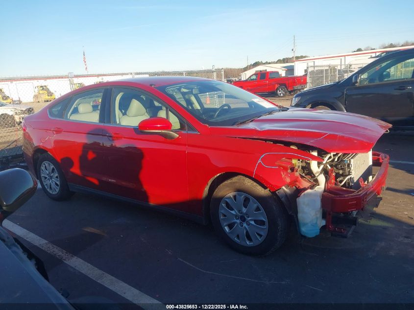 2020 Ford Fusion S VIN: 3FA6P0G71LR159919 Lot: 43825653