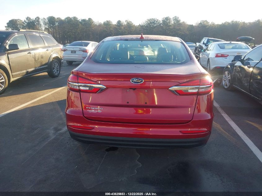 2020 Ford Fusion S VIN: 3FA6P0G71LR159919 Lot: 43825653