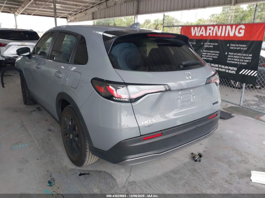 2024 Honda Hr-V 2Wd Sport/2Wd Sport W/O Bsi VIN: 3CZRZ1H5XRM748729 Lot: 43825685