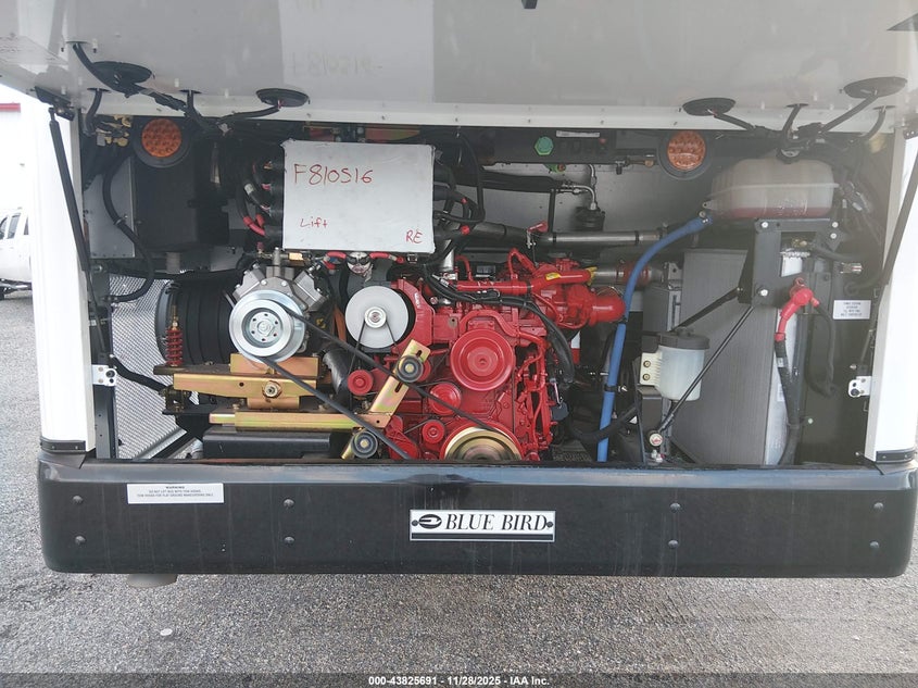 2026 Blue Bird School Bus / Transit Bus VIN: 1BABNBSA8TF810516 Lot: 43825691