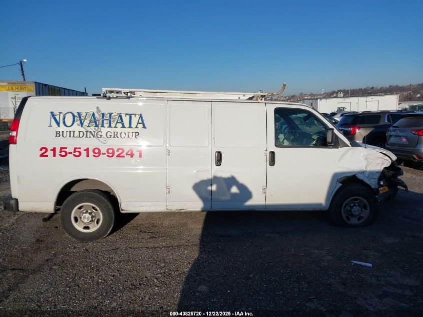 2019 Chevrolet Express 2500 Work Van VIN: 1GCWGBFP9K1160297 Lot: 43825720