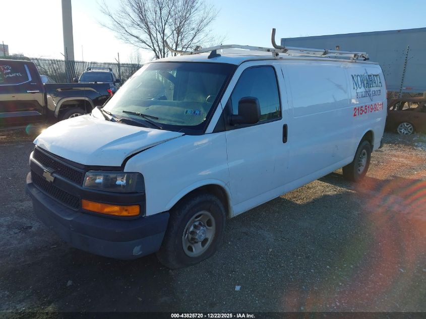 2019 Chevrolet Express 2500 Work Van VIN: 1GCWGBFP9K1160297 Lot: 43825720