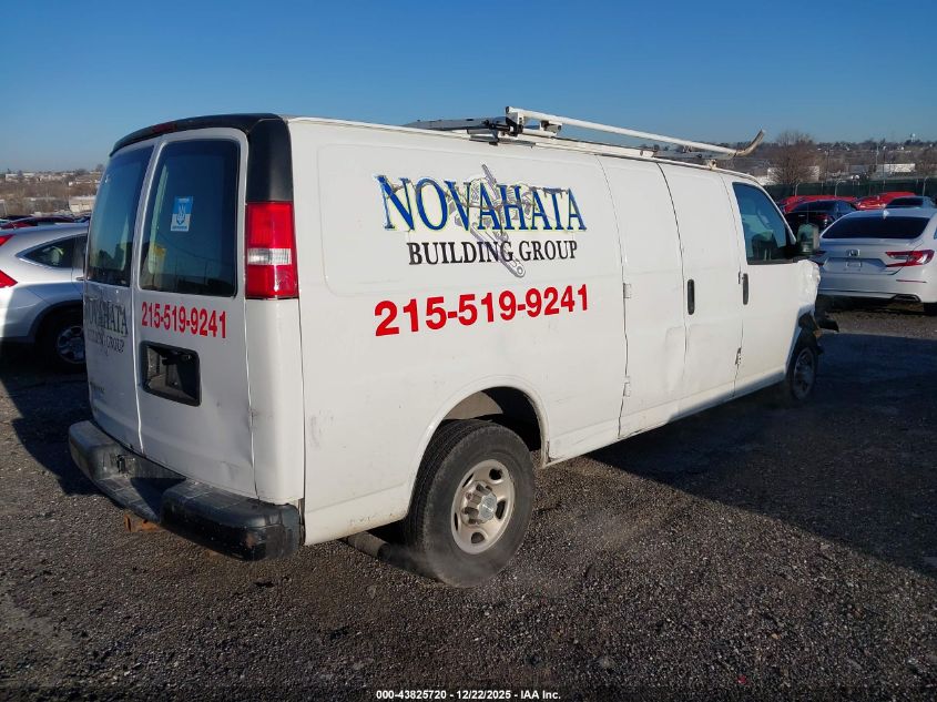 2019 Chevrolet Express 2500 Work Van VIN: 1GCWGBFP9K1160297 Lot: 43825720