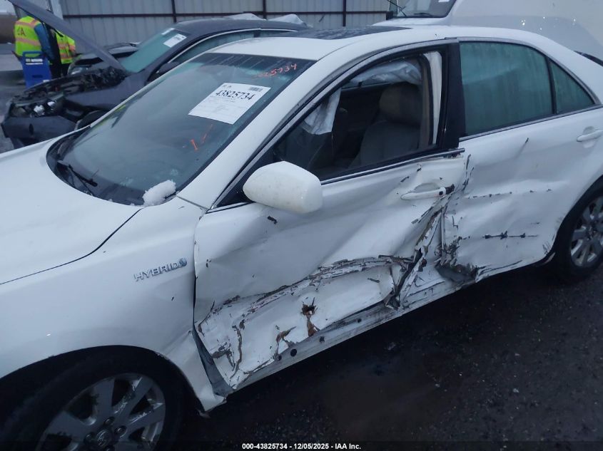 2007 Toyota Camry Hybrid VIN: JTNBB46K873005924 Lot: 43825734