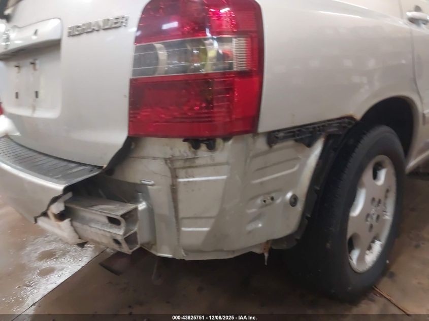 2004 Toyota Highlander Limited V6 VIN: JTEEP21A740020865 Lot: 43825751