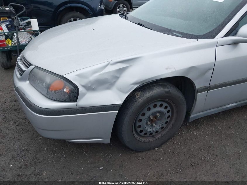 2004 Chevrolet Impala VIN: 2G1WF52E049400370 Lot: 43825754