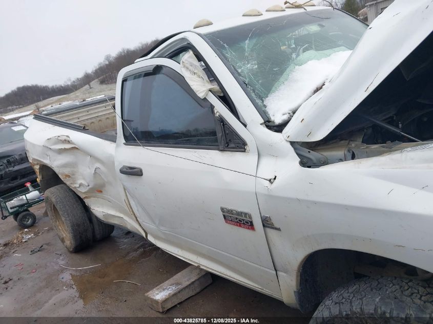 2012 Ram 3500 St VIN: 3C63DRAL3CG125838 Lot: 43825785