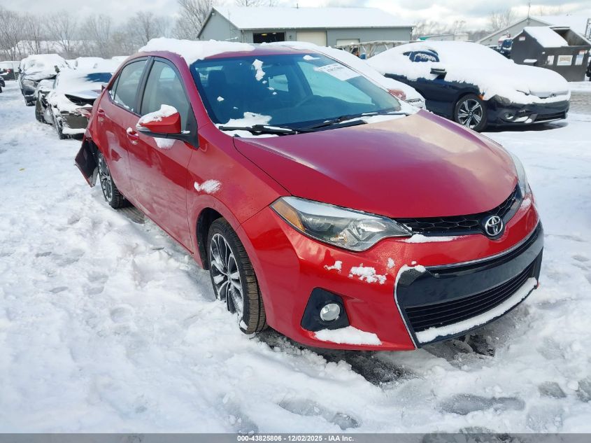 TOYOTA COROLLA S PLUS