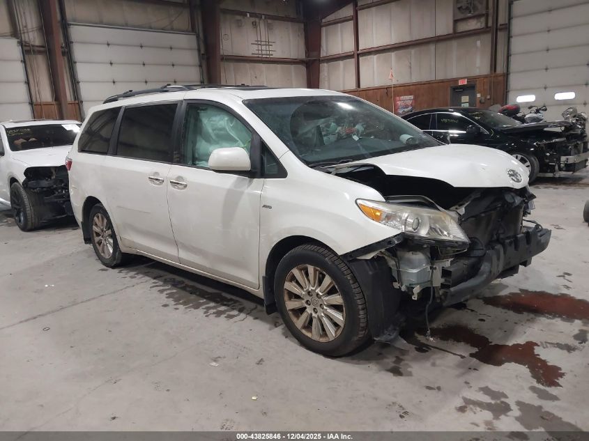 TOYOTA SIENNA XLE PREMIUM 7 PASSENGER