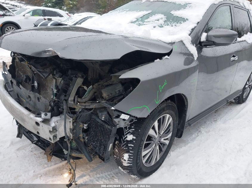 2018 Nissan Pathfinder Sv VIN: 5N1DR2MM9JC678399 Lot: 43825849