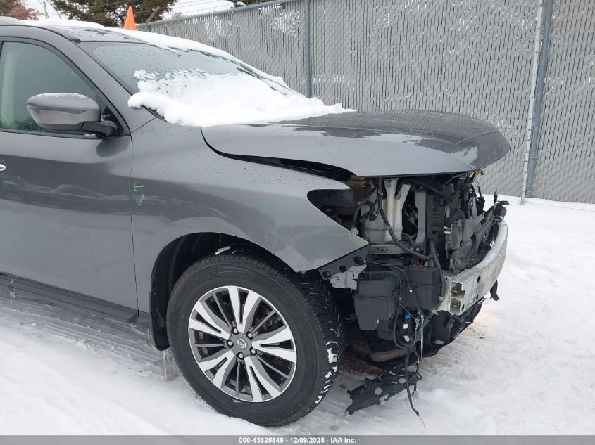 2018 Nissan Pathfinder Sv VIN: 5N1DR2MM9JC678399 Lot: 43825849