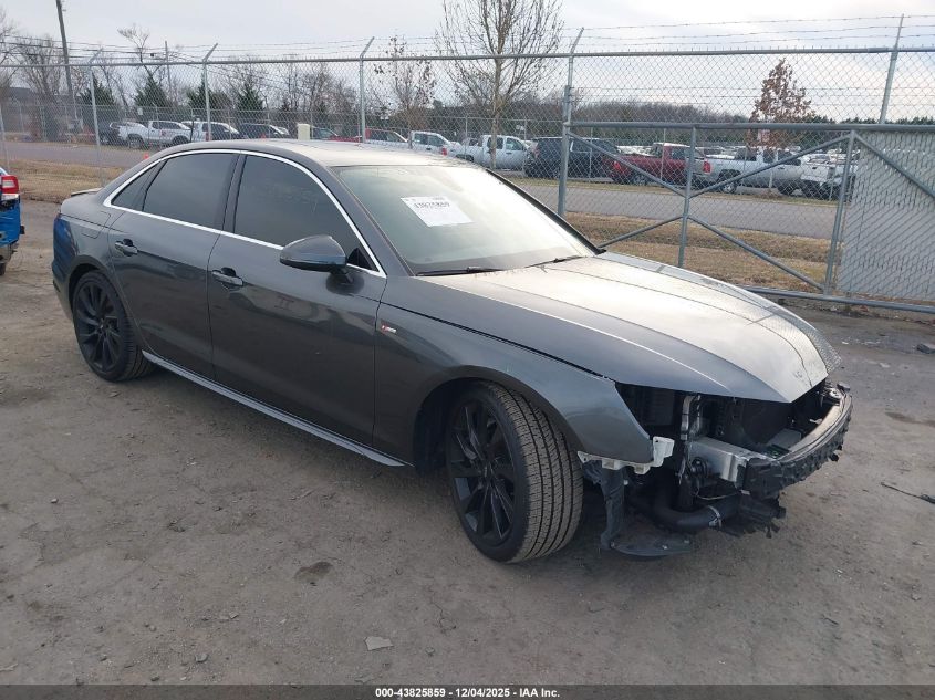 AUDI A4 PREMIUM PLUS 45 TFSI QUATTRO S TRONIC