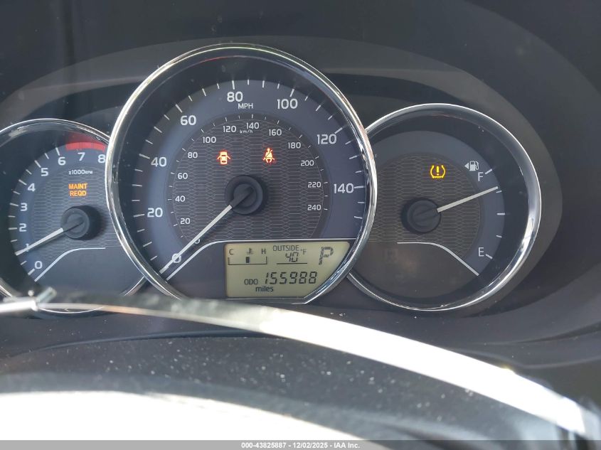 2014 Toyota Corolla Le VIN: 2T1BURHE2EC062370 Lot: 43825887