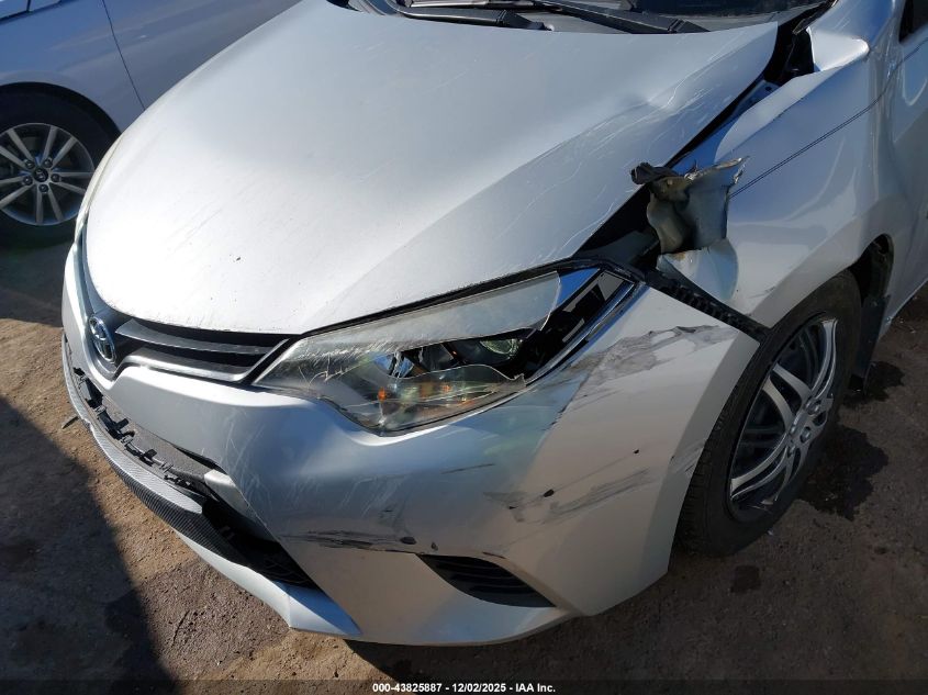 2014 Toyota Corolla Le VIN: 2T1BURHE2EC062370 Lot: 43825887