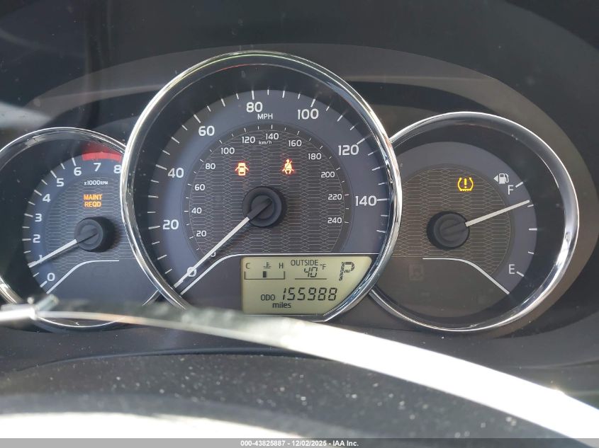 2014 Toyota Corolla Le VIN: 2T1BURHE2EC062370 Lot: 43825887