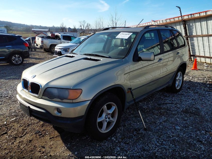 2003 BMW X5 3.0I VIN: 5UXFA53593LV82659 Lot: 43825890