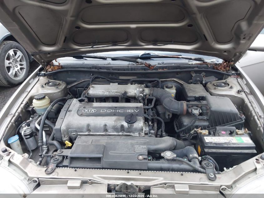 2001 Kia Sephia Ls VIN: KNAFB121615051505 Lot: 43825896