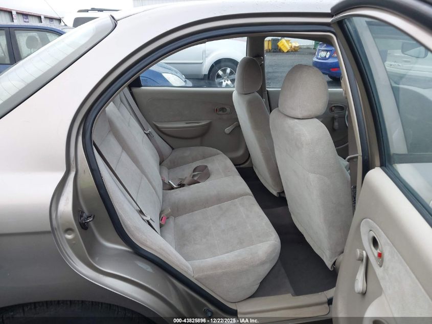 2001 Kia Sephia Ls VIN: KNAFB121615051505 Lot: 43825896