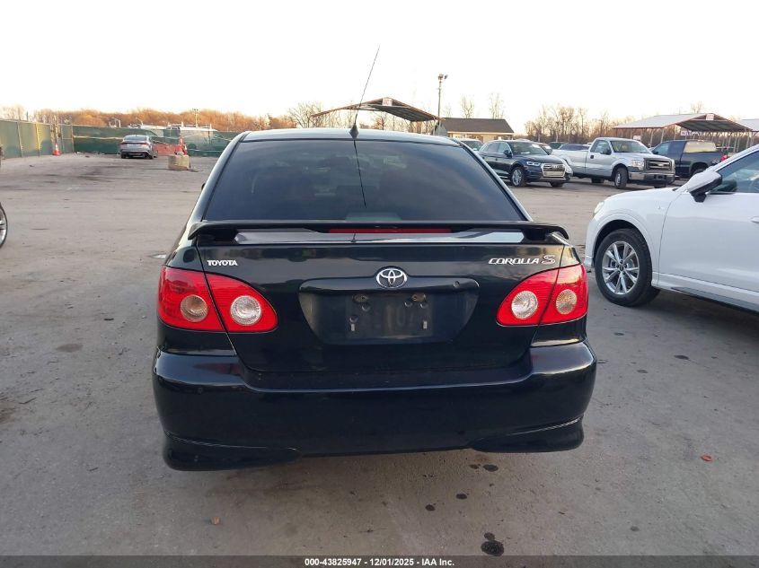2005 Toyota Corolla S VIN: 2T1BR32E75C384347 Lot: 43825947
