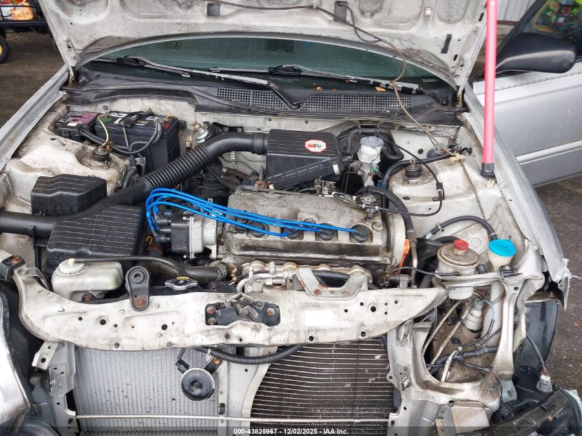 2000 Honda Civic Value Package VIN: 2HGEJ6615YH530527 Lot: 43825967