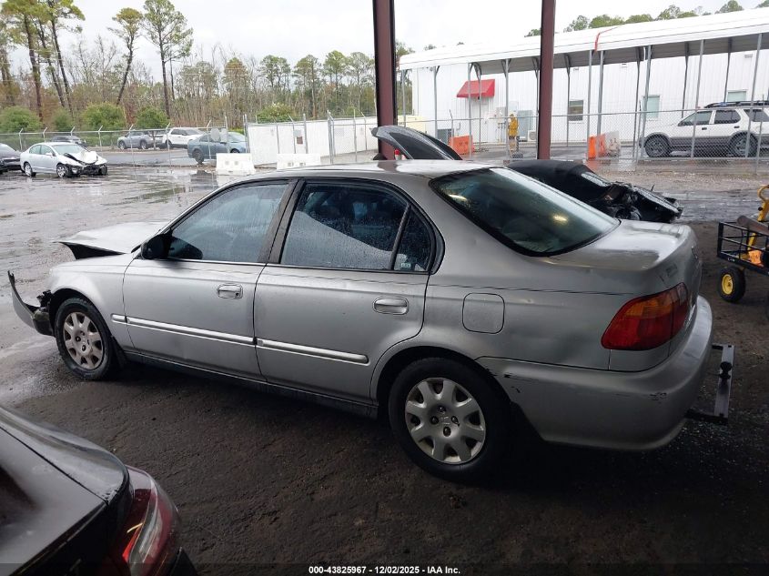 2000 Honda Civic Value Package VIN: 2HGEJ6615YH530527 Lot: 43825967