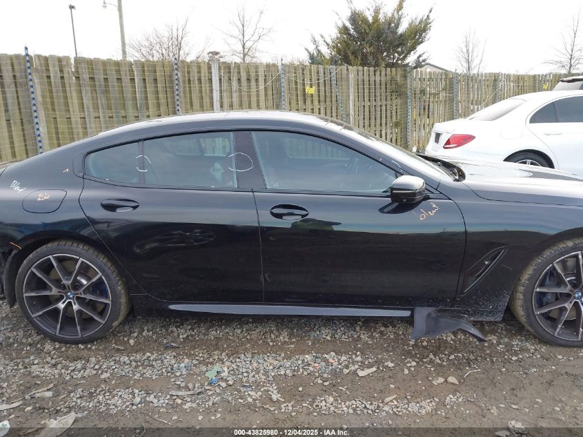 2020 BMW M850I Gtan Coupe xDrive VIN: WBAGV8C09LBP48973 Lot: 43825980
