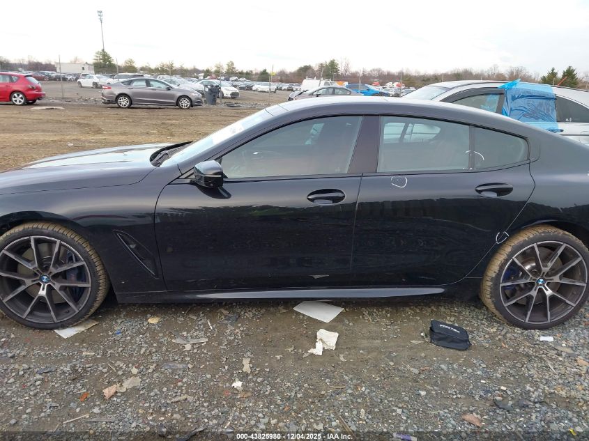 2020 BMW M850I Gtan Coupe xDrive VIN: WBAGV8C09LBP48973 Lot: 43825980
