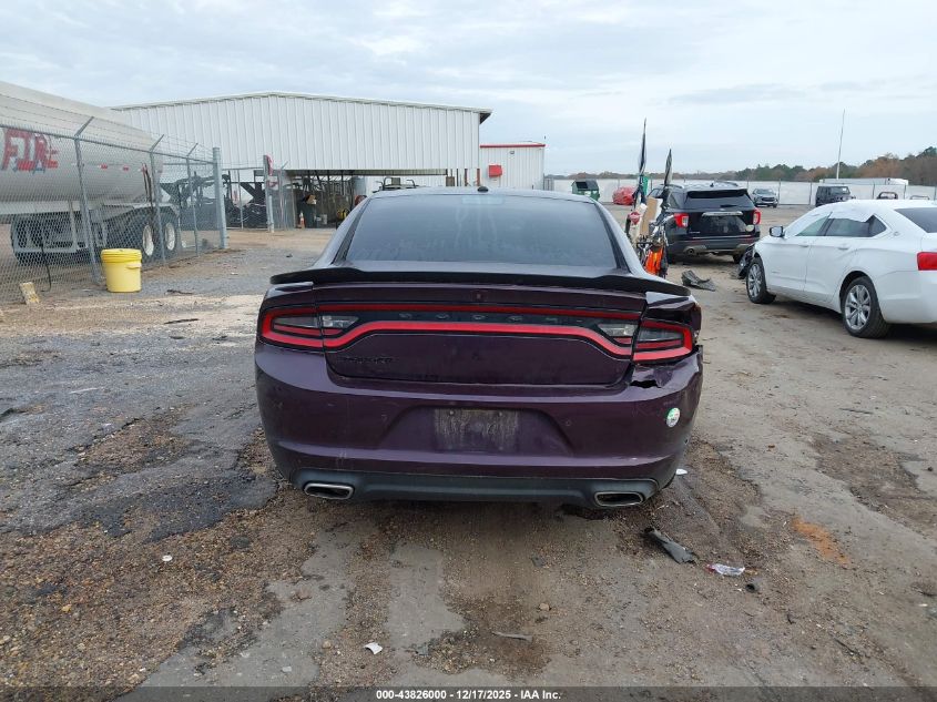 2022 Dodge Charger Sxt Rwd VIN: 2C3CDXBG6NH157592 Lot: 43826000
