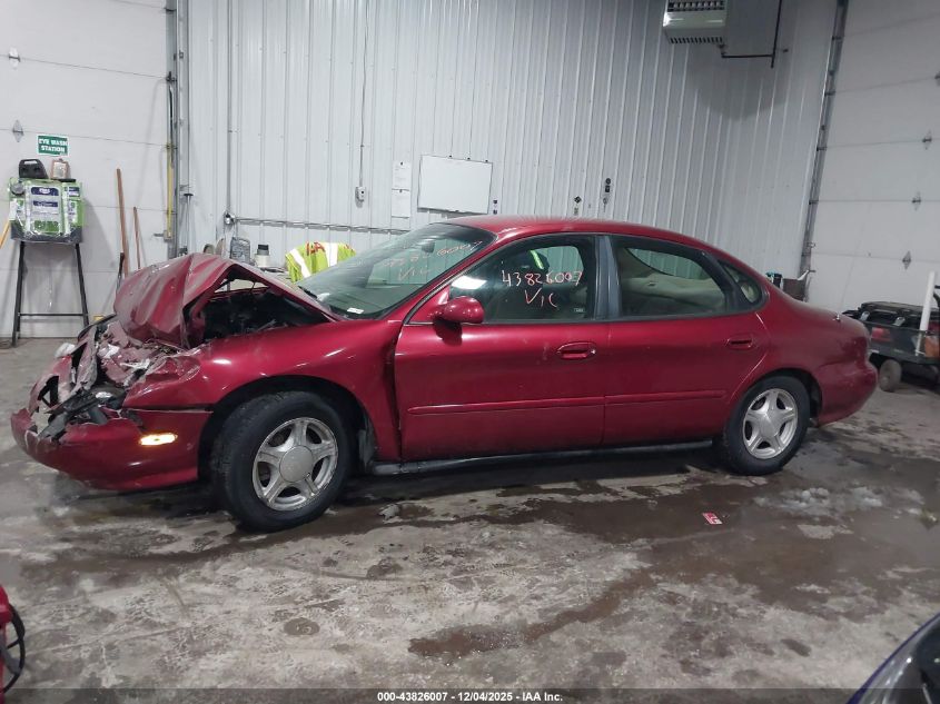 1999 Ford Taurus Se/Se-Ne VIN: 1FAFP53U2XG320851 Lot: 43826007