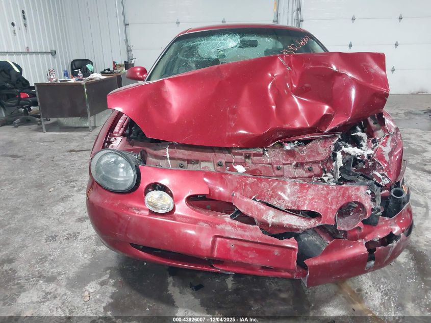 1999 Ford Taurus Se/Se-Ne VIN: 1FAFP53U2XG320851 Lot: 43826007