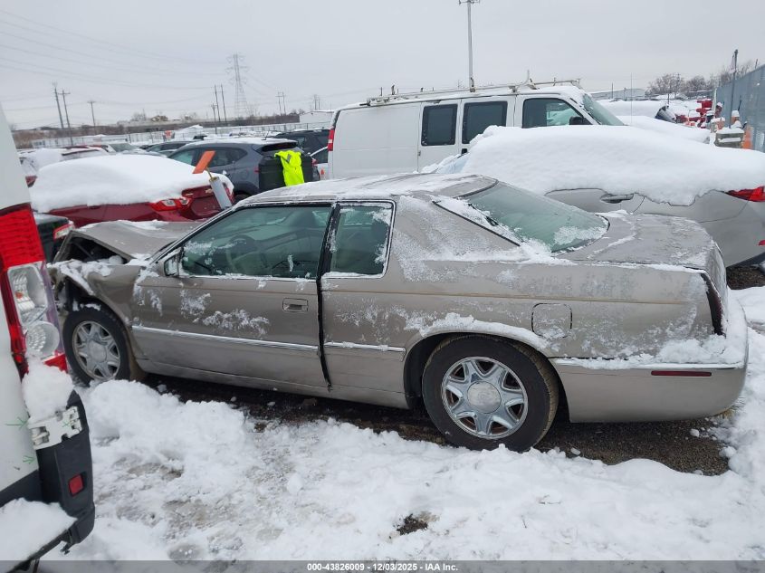 2002 Cadillac Eldorado Esc VIN: 1G6EL12YX2B100199 Lot: 43826009