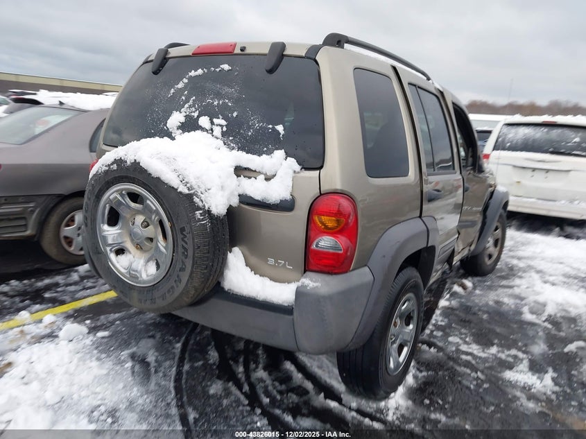 1J4GL48K93W651402 2003 JEEP LIBERTY (NORTH AMERICA) photo no. 4