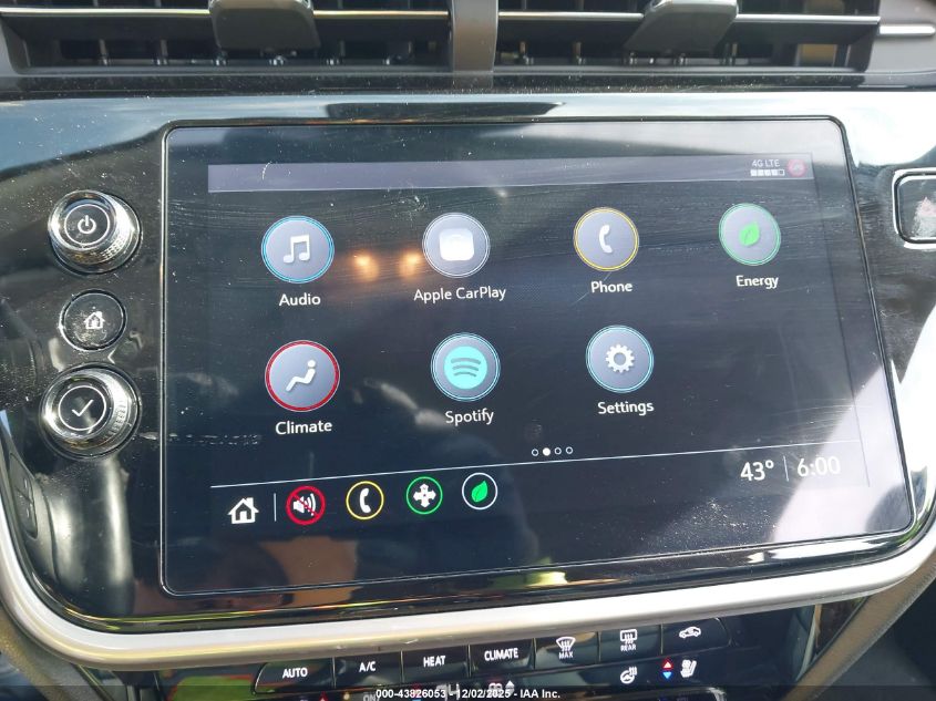 2022 Chevrolet Bolt Euv Fwd Lt VIN: 1G1FY6S02N4110625 Lot: 43826053