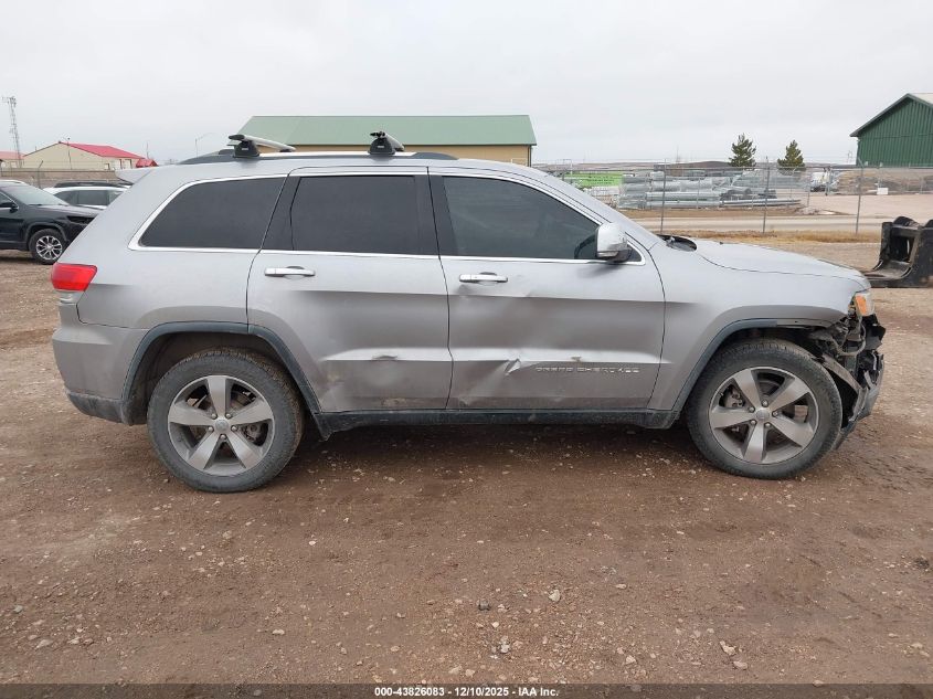 2015 Jeep Grand Cherokee Limited VIN: 1C4RJFBG6FC129417 Lot: 43826083